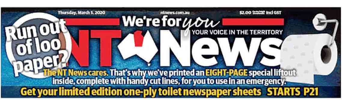 toilet paper nt news